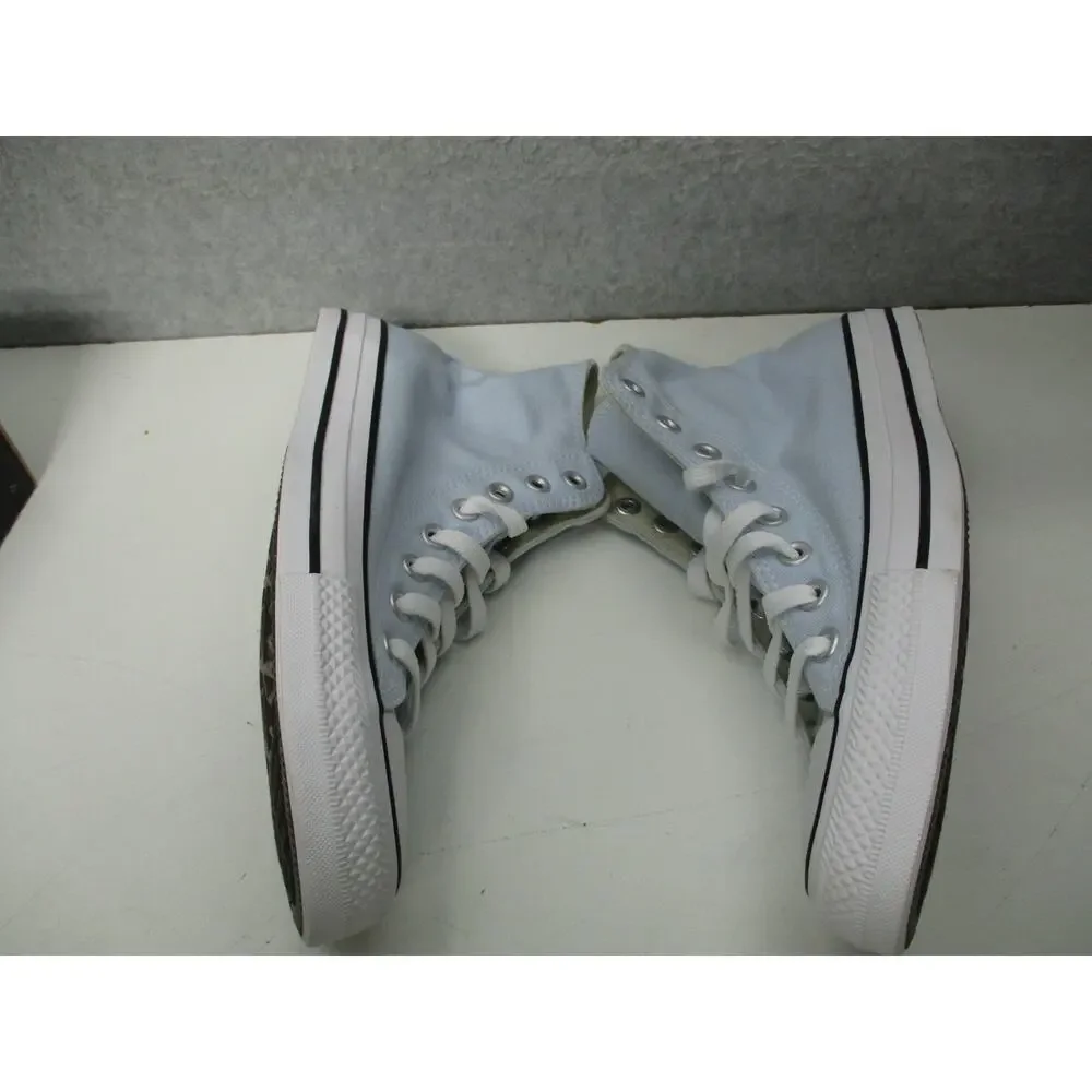 Converse CTAS Hi Casual Shoes Sneakers Womens Sz 8.5 Blue Supermoon Canvas
